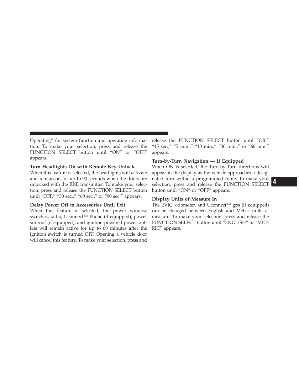 Dodge 2010 Challenger_SRT - Owner Manual User Manual | Page 193 / 444