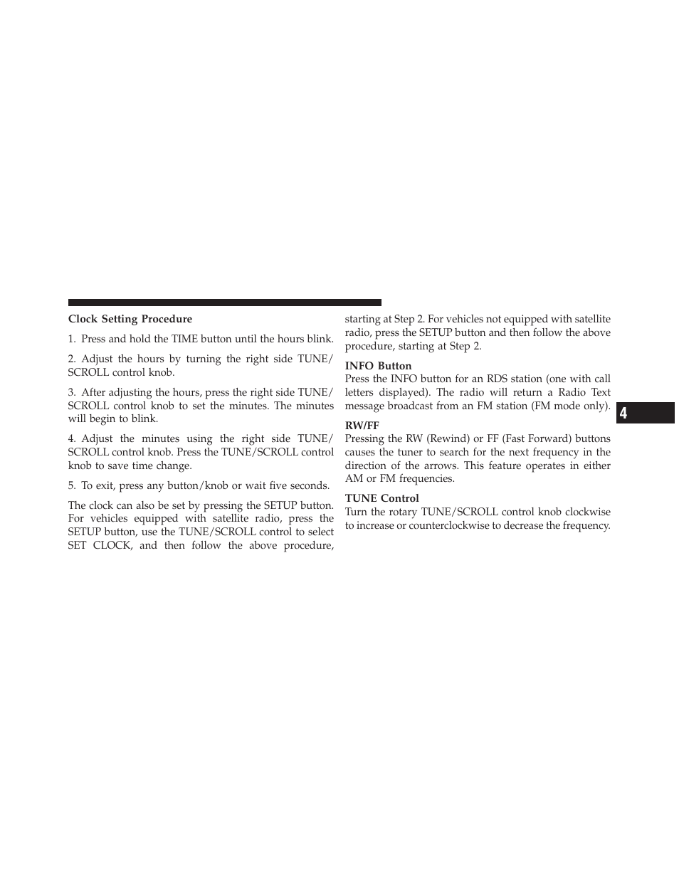 Dodge 2010 Challenger_SRT - Owner Manual User Manual | Page 209 / 444