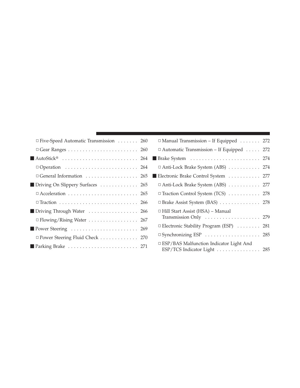 Dodge 2010 Challenger_SRT - Owner Manual User Manual | Page 242 / 444