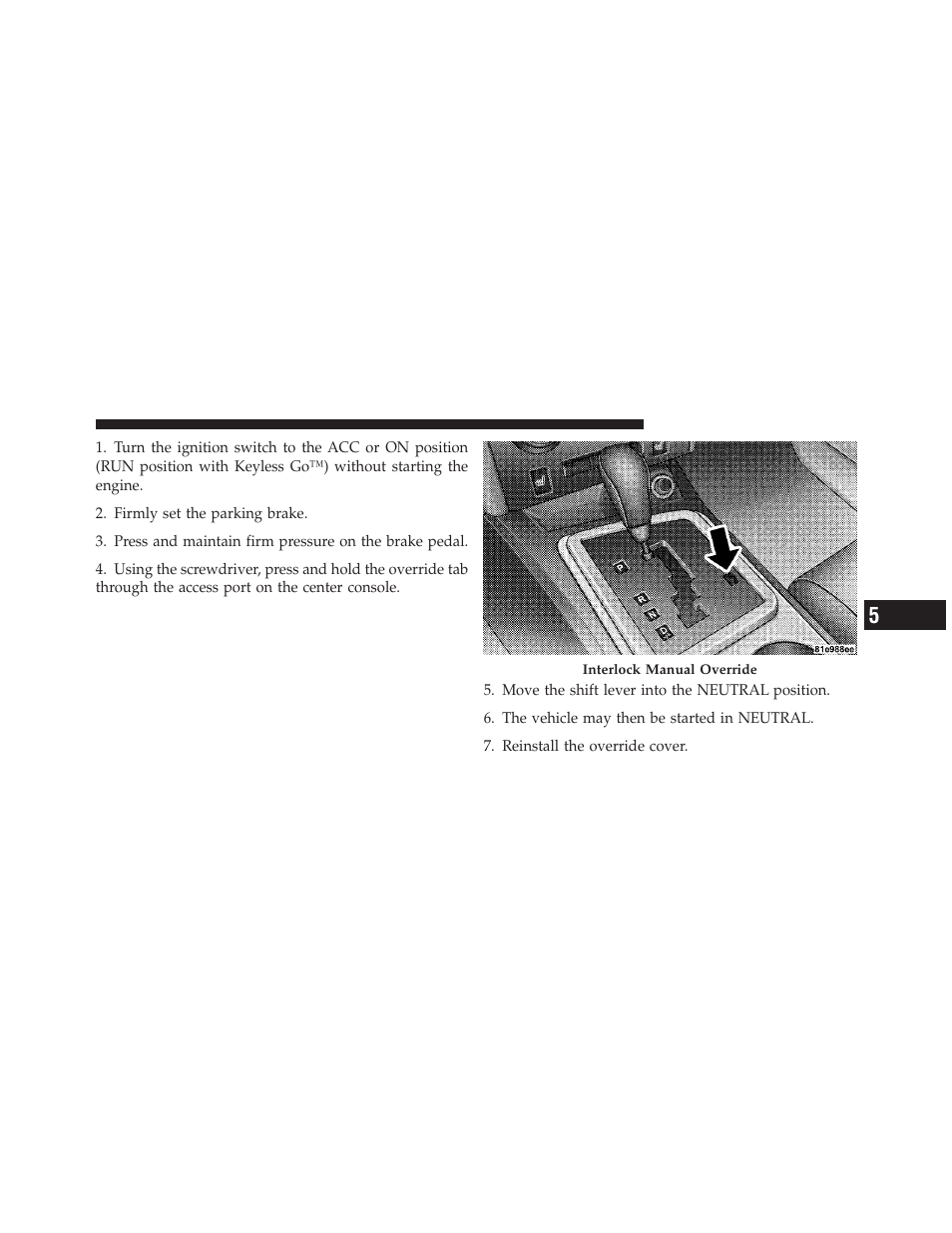 Dodge 2010 Challenger_SRT - Owner Manual User Manual | Page 261 / 444