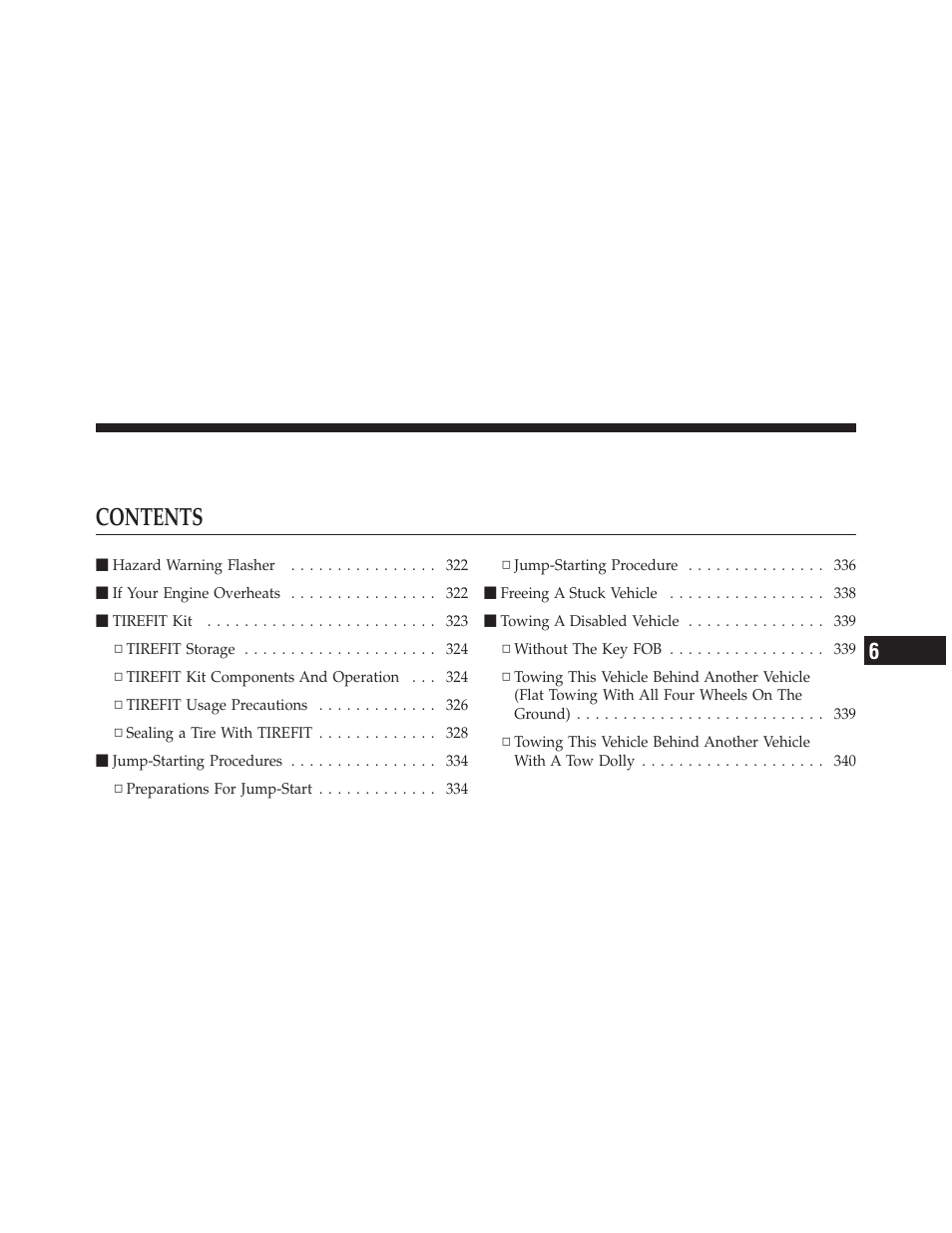 Dodge 2010 Challenger_SRT - Owner Manual User Manual | Page 323 / 444