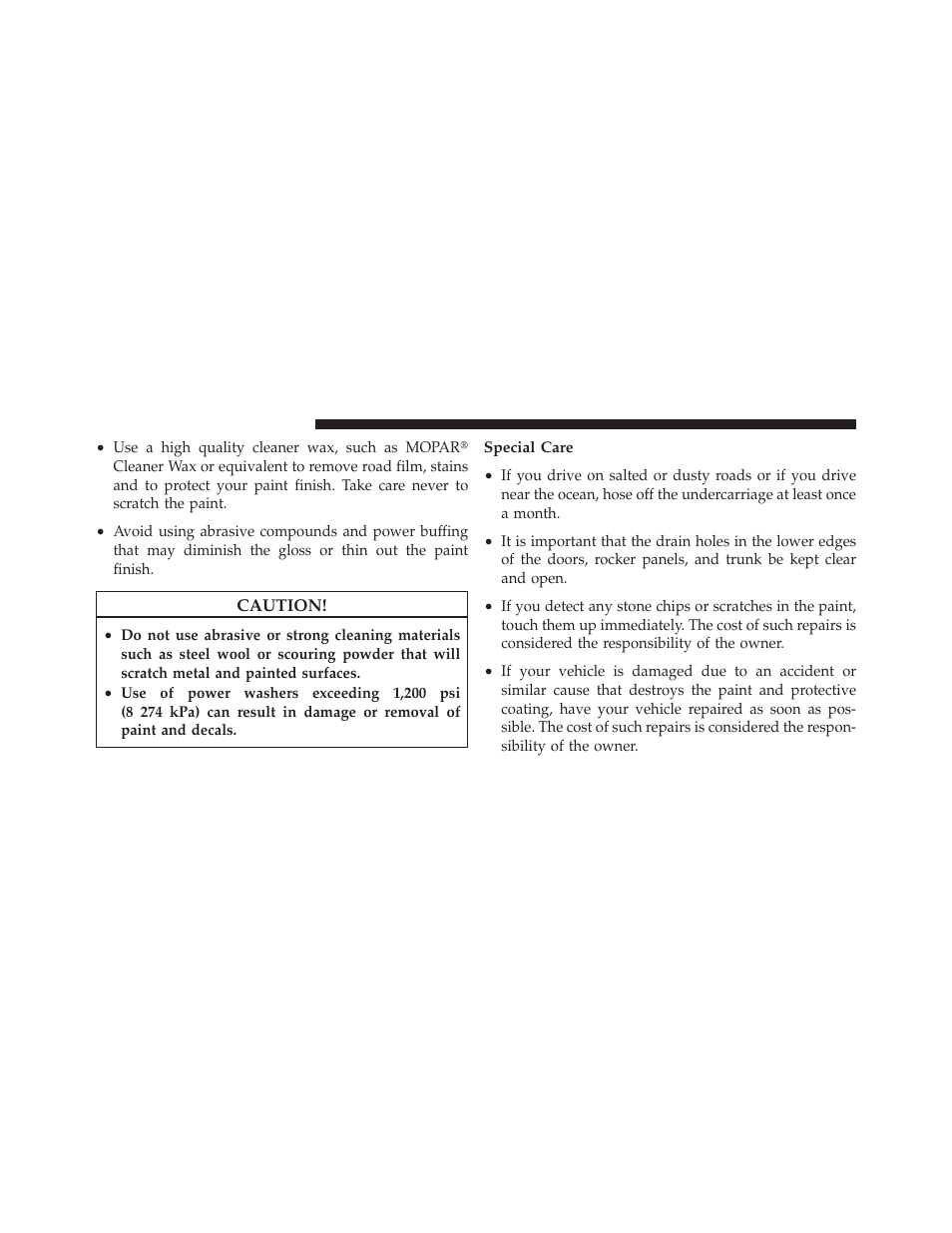 Dodge 2010 Challenger_SRT - Owner Manual User Manual | Page 372 / 444