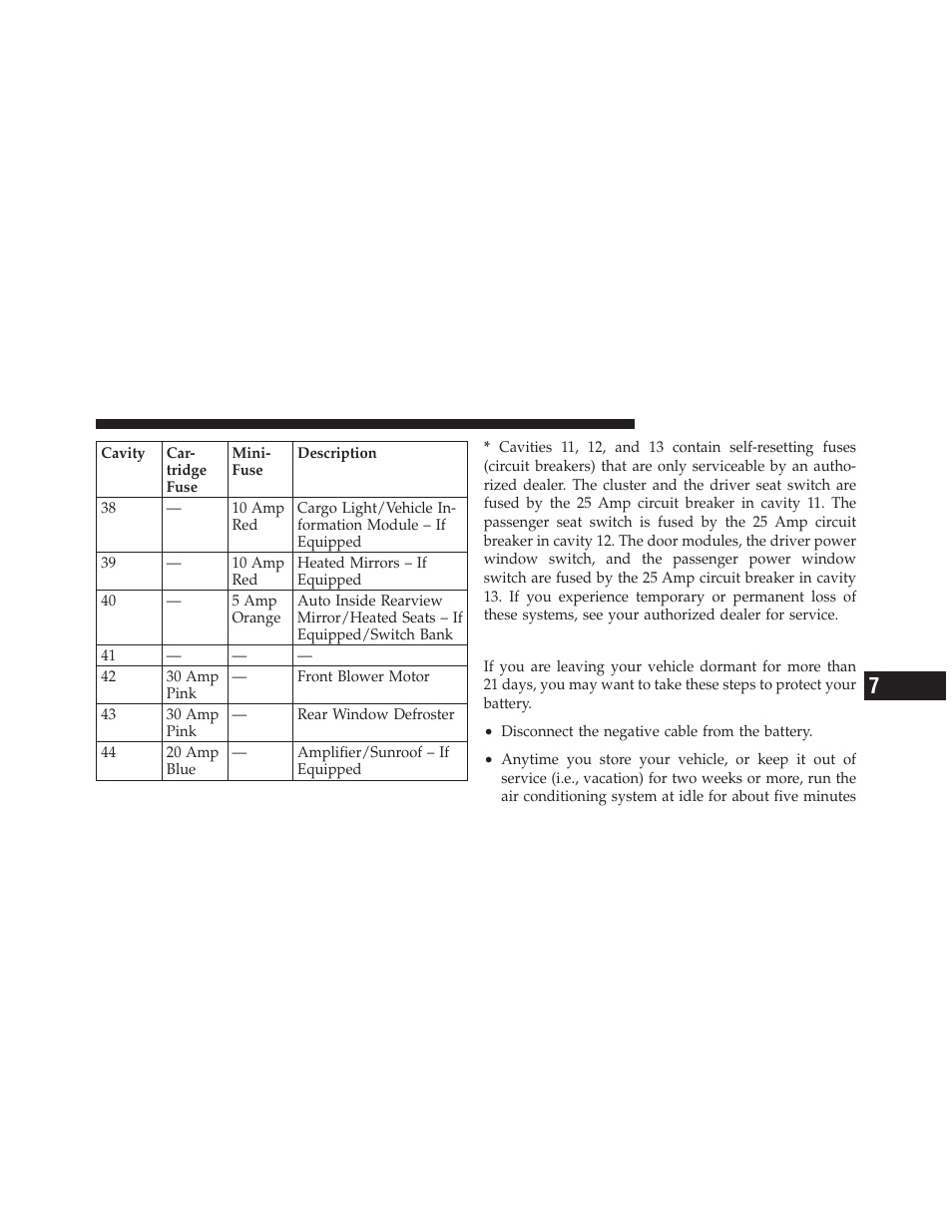 Vehicle storage | Dodge 2010 Challenger_SRT - Owner Manual User Manual | Page 383 / 444