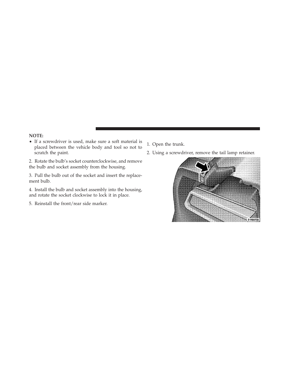 Tail/turn and stop lamp | Dodge 2010 Challenger_SRT - Owner Manual User Manual | Page 386 / 444