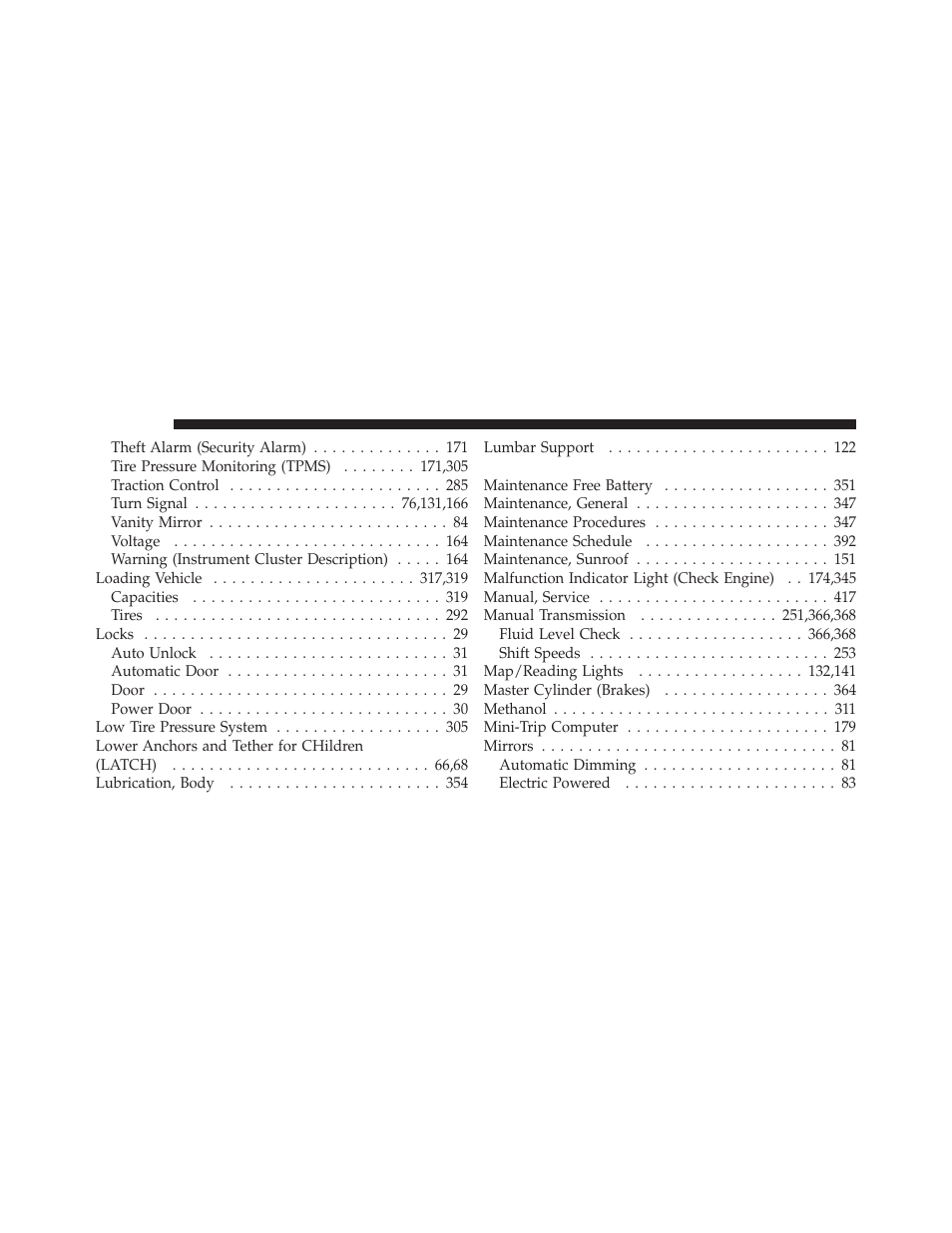 Dodge 2010 Challenger_SRT - Owner Manual User Manual | Page 434 / 444