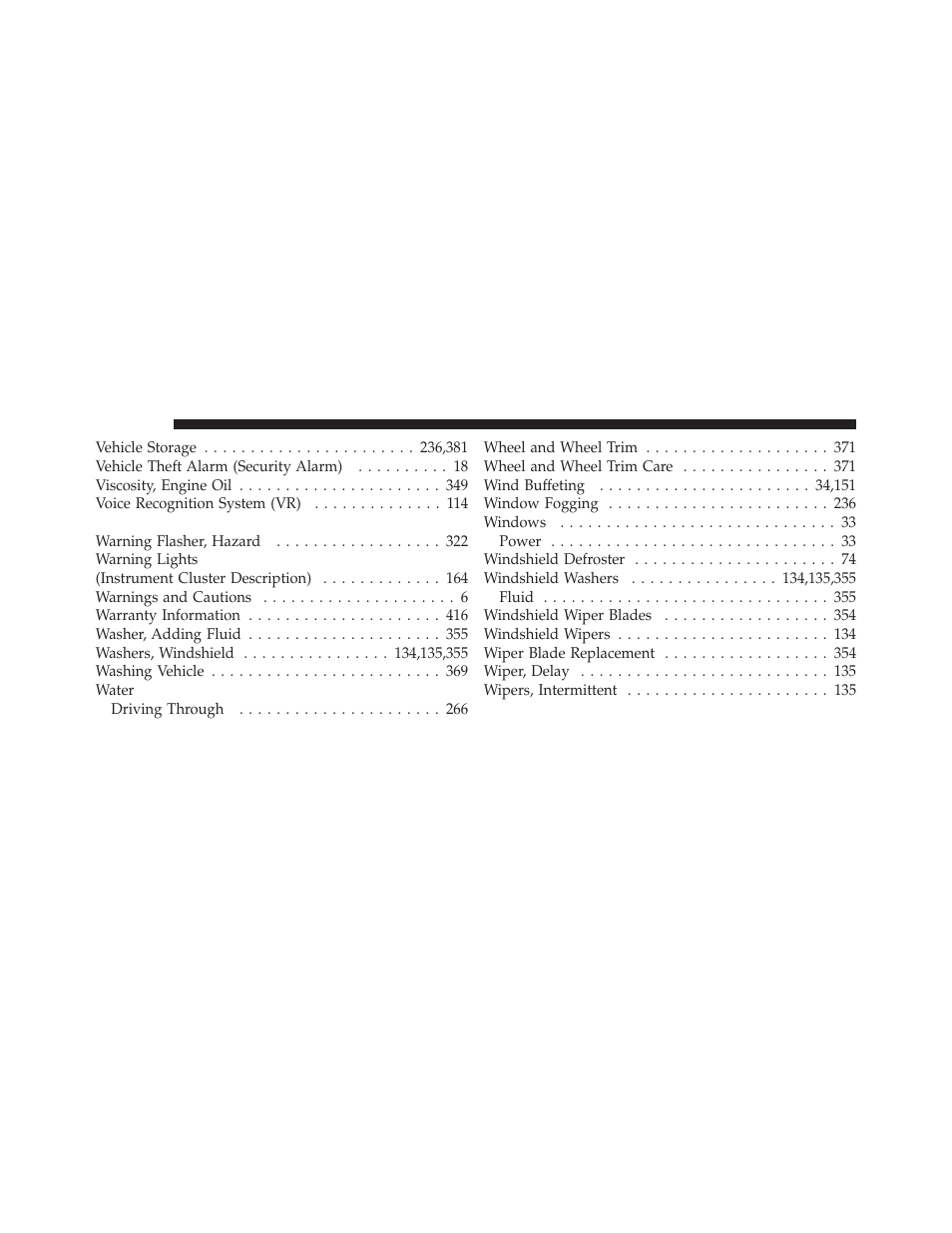 Dodge 2010 Challenger_SRT - Owner Manual User Manual | Page 442 / 444
