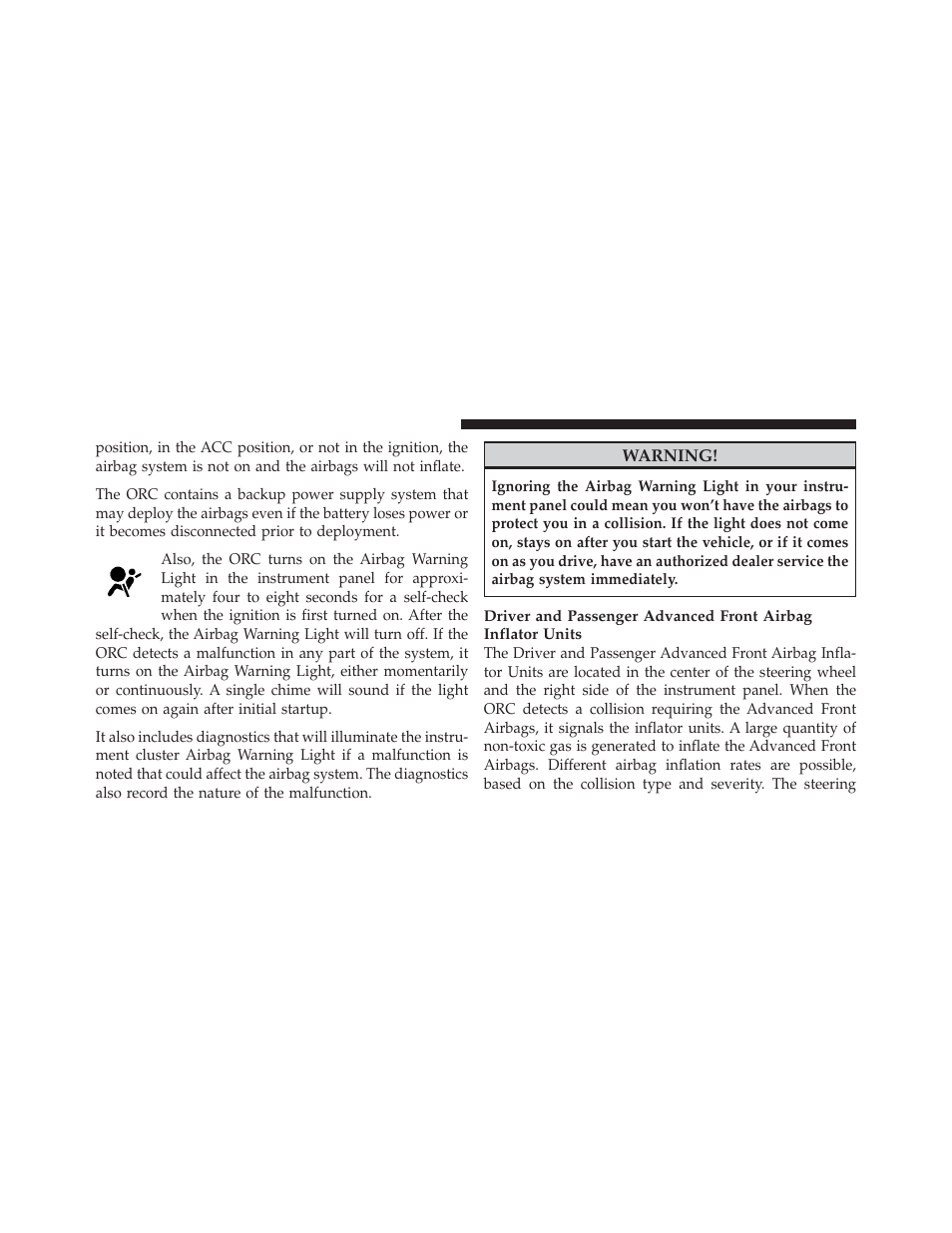 Dodge 2010 Challenger_SRT - Owner Manual User Manual | Page 58 / 444