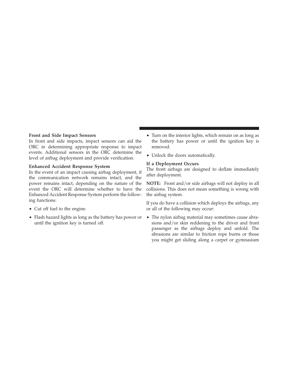 Dodge 2010 Challenger_SRT - Owner Manual User Manual | Page 60 / 444