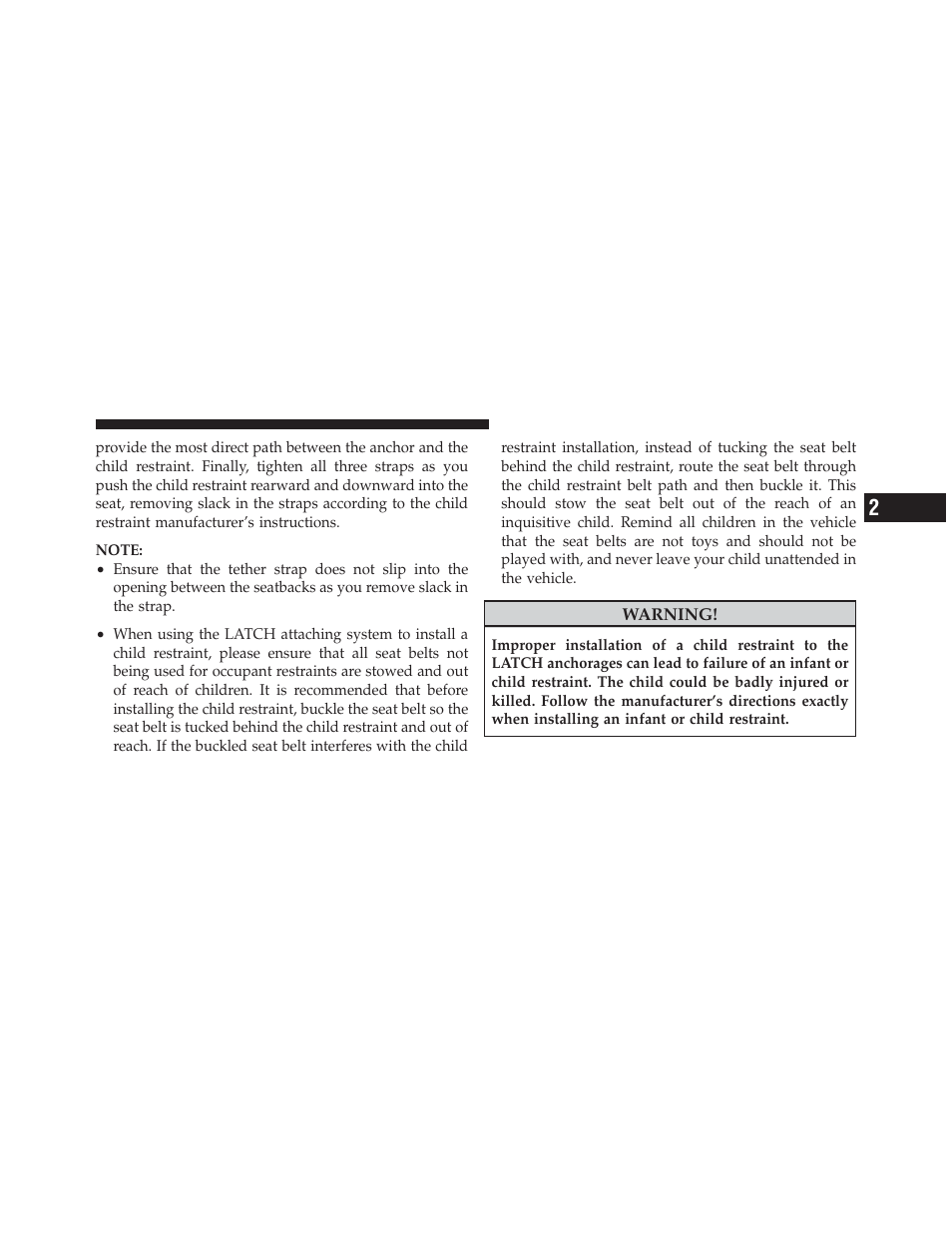 Dodge 2010 Challenger_SRT - Owner Manual User Manual | Page 71 / 444