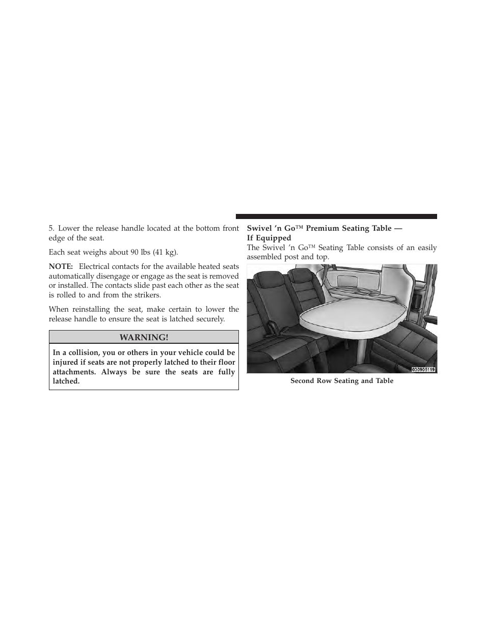 Dodge 2010 Grand Caravan - Owner Manual User Manual | Page 141 / 530