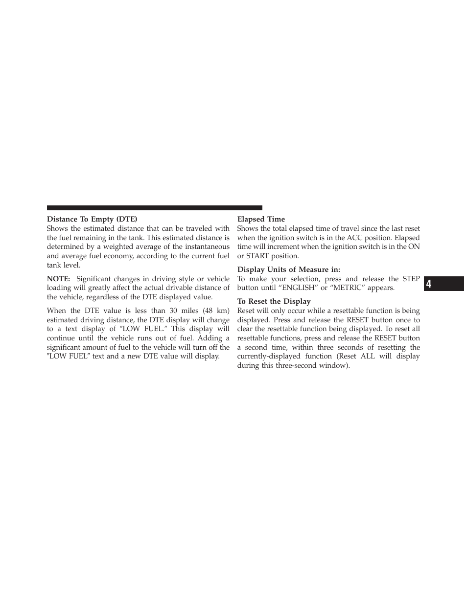 Dodge 2010 Grand Caravan - Owner Manual User Manual | Page 250 / 530