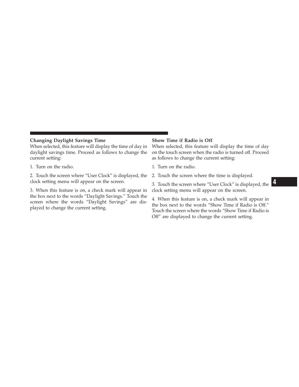 Dodge 2010 Grand Caravan - Owner Manual User Manual | Page 262 / 530