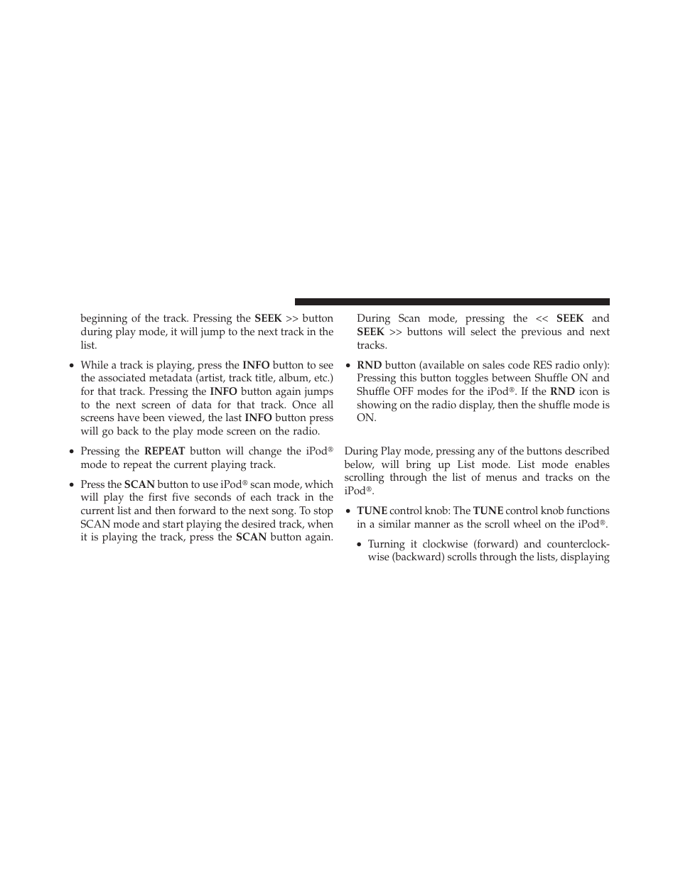 List or browse mode | Dodge 2010 Grand Caravan - Owner Manual User Manual | Page 287 / 530