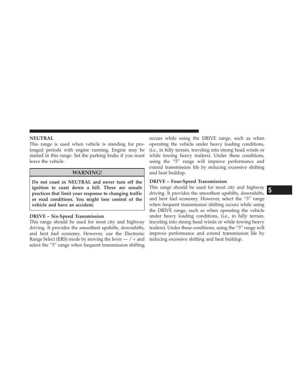 Dodge 2010 Grand Caravan - Owner Manual User Manual | Page 330 / 530