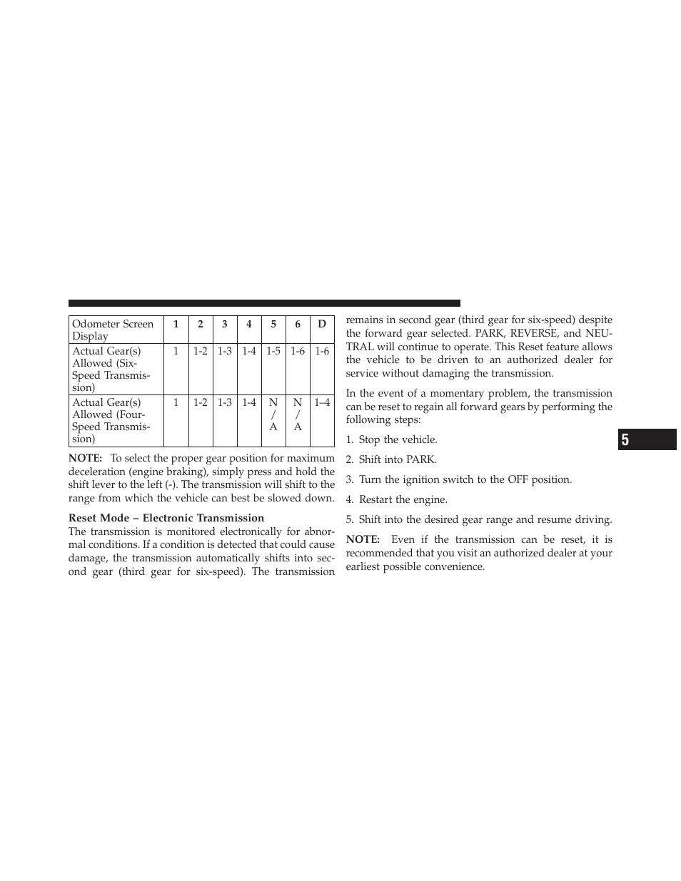 Dodge 2010 Grand Caravan - Owner Manual User Manual | Page 332 / 530