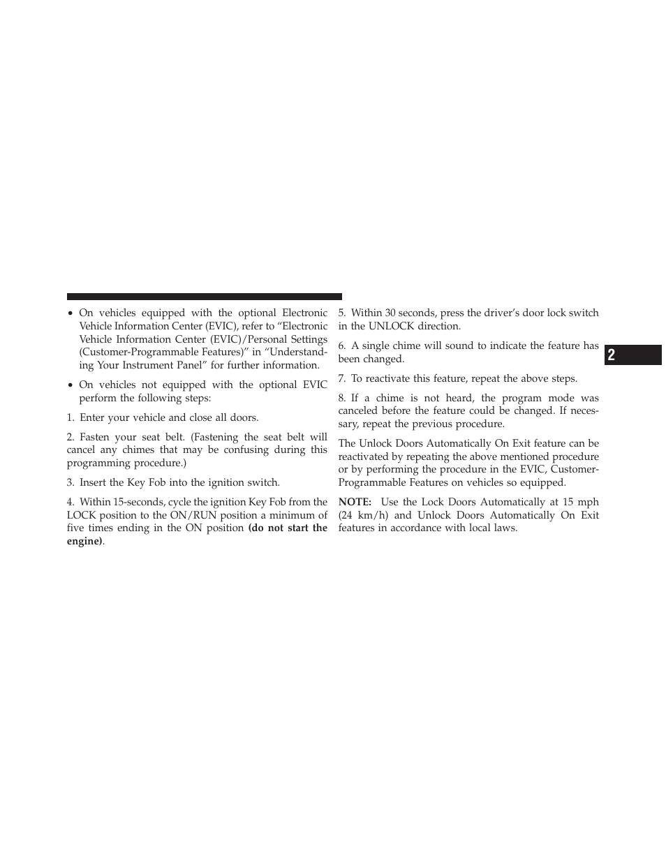 Dodge 2010 Grand Caravan - Owner Manual User Manual | Page 36 / 530