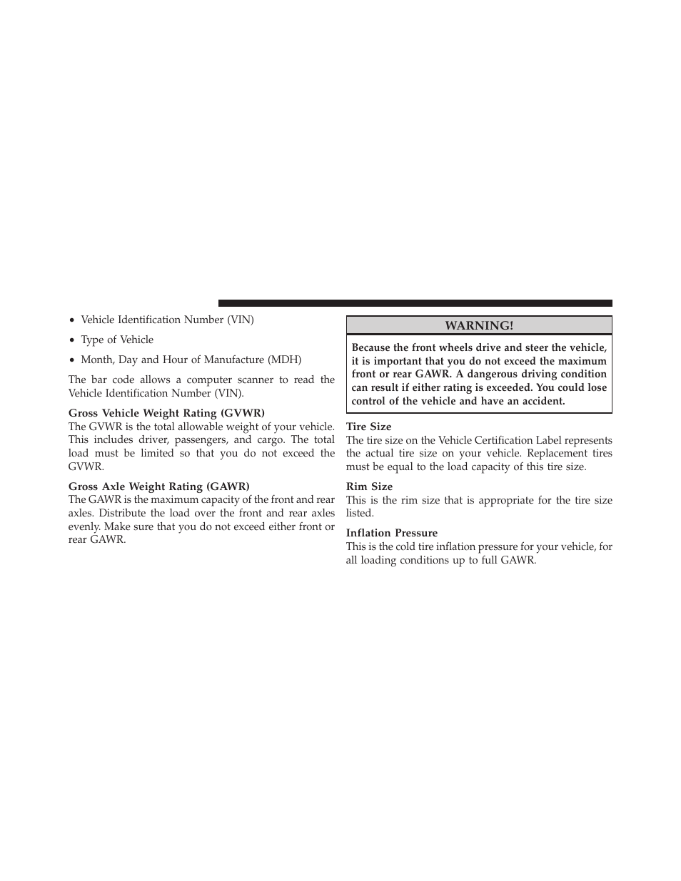 Dodge 2010 Grand Caravan - Owner Manual User Manual | Page 385 / 530