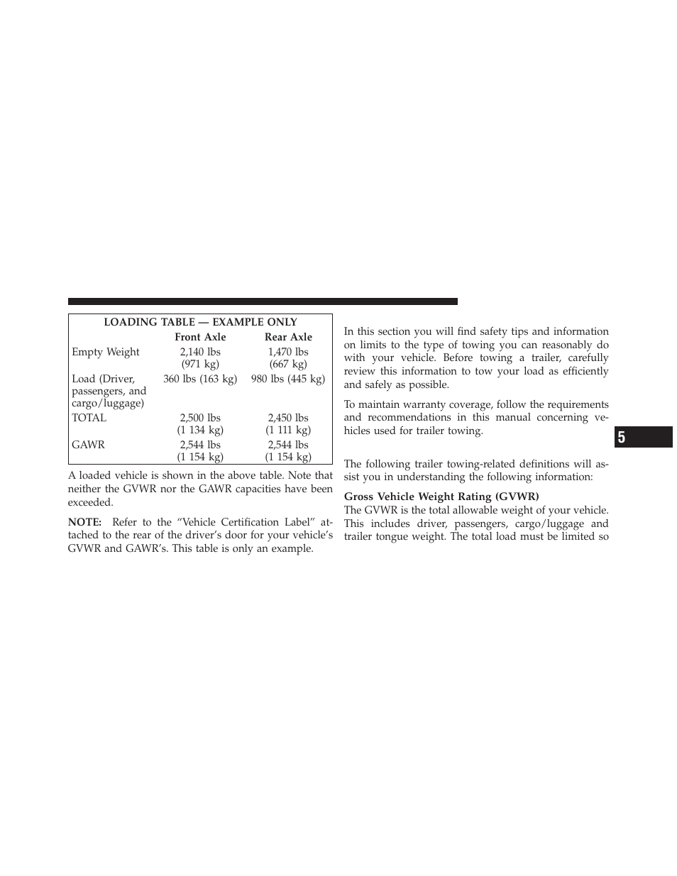 Trailer towing, Common towing definitions | Dodge 2010 Grand Caravan - Owner Manual User Manual | Page 388 / 530