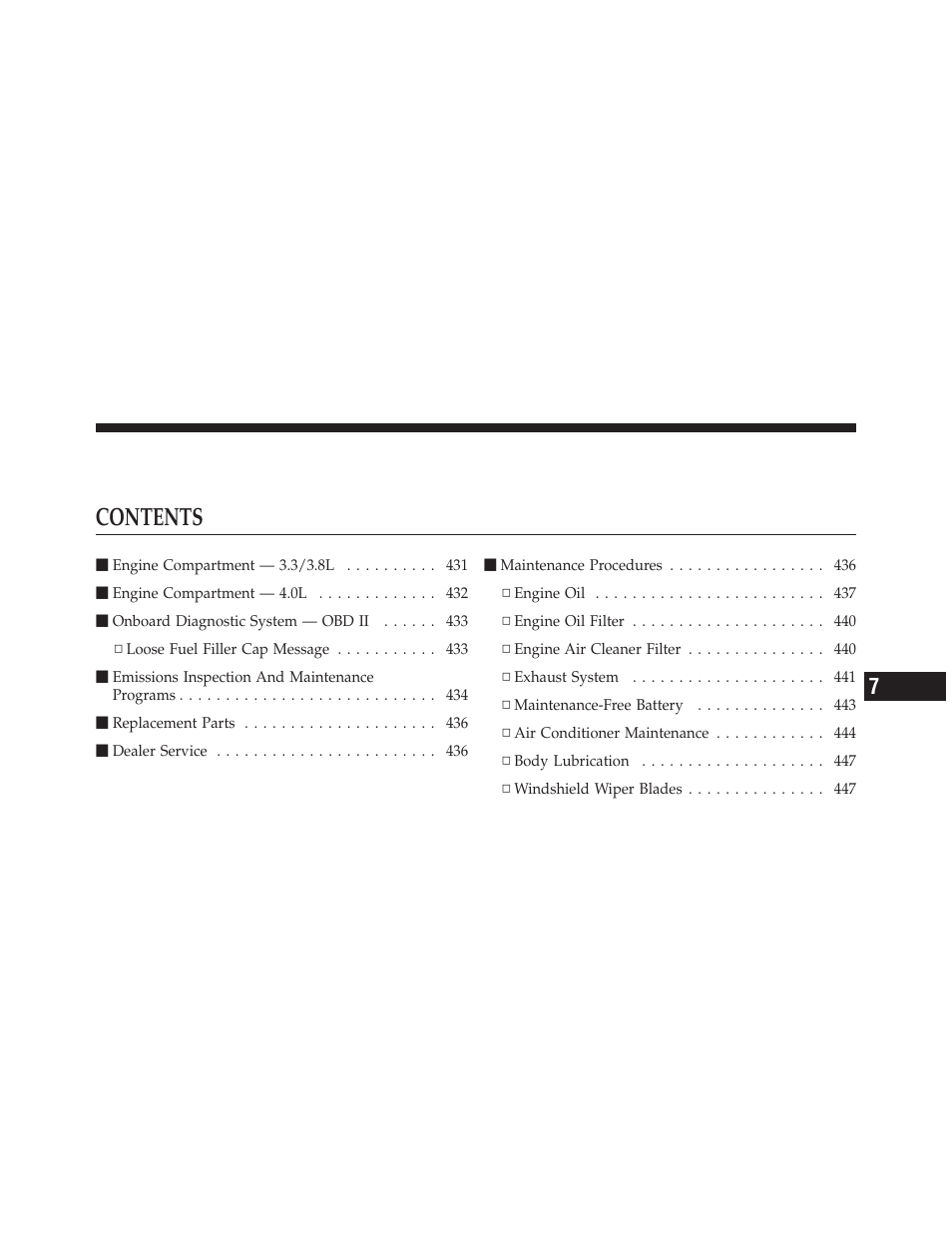 Dodge 2010 Grand Caravan - Owner Manual User Manual | Page 430 / 530