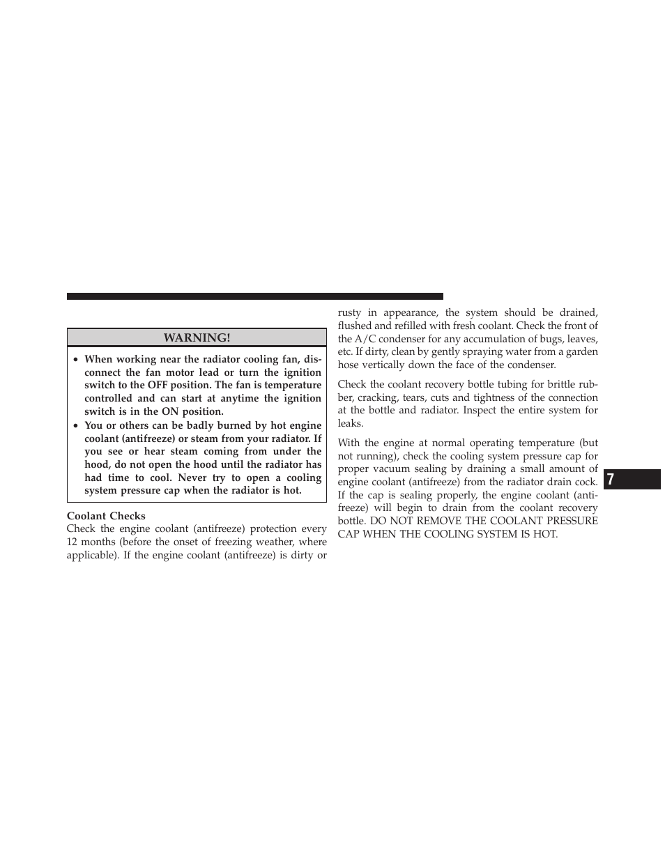 Cooling system | Dodge 2010 Grand Caravan - Owner Manual User Manual | Page 450 / 530