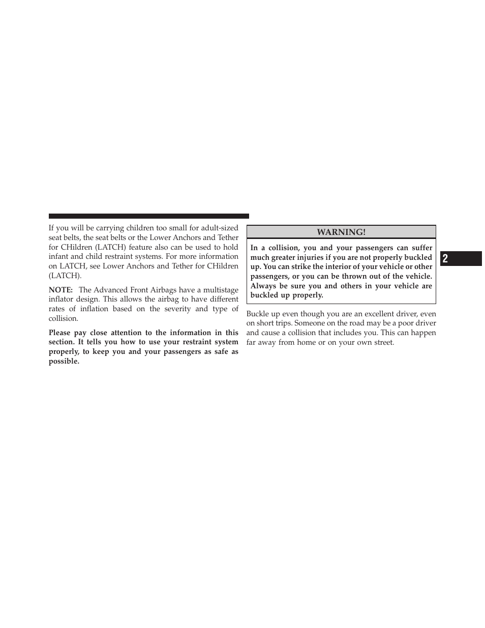 Dodge 2010 Grand Caravan - Owner Manual User Manual | Page 54 / 530