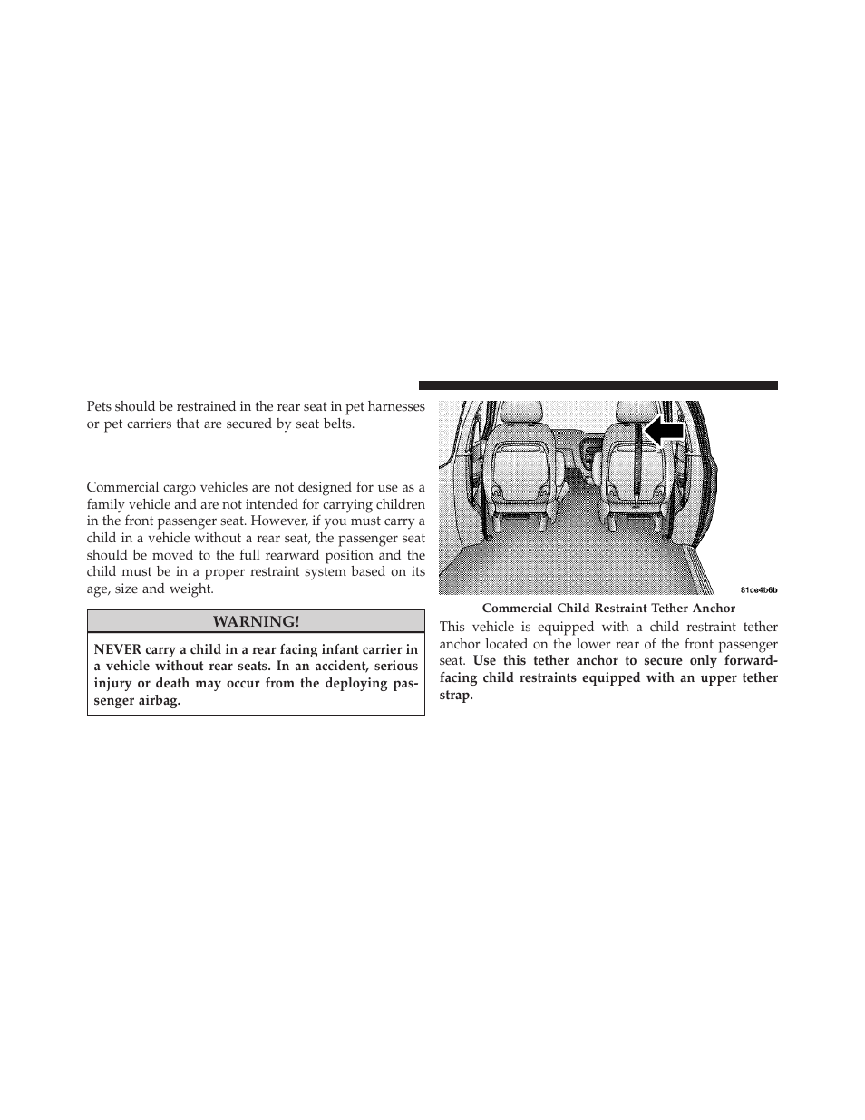 Rear seat delete feature, Commercial vehicles only) — if equipped | Dodge 2010 Grand Caravan - Owner Manual User Manual | Page 97 / 530