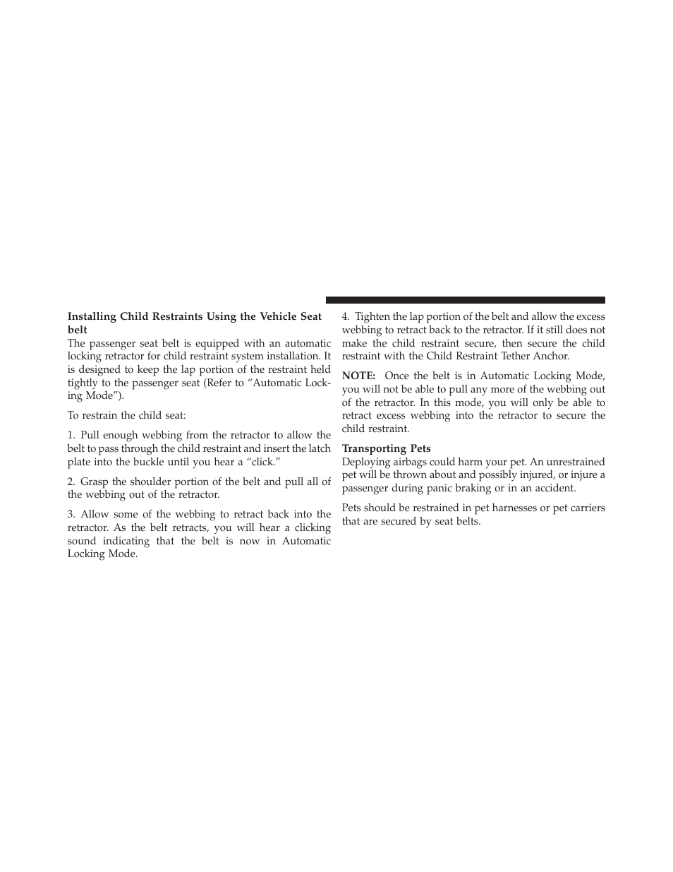 Dodge 2010 Viper - Owner Manual User Manual | Page 66 / 315