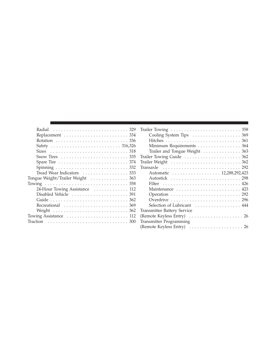 Dodge 2011 Avenger - Owner Manual User Manual | Page 490 / 494