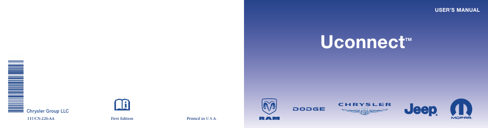 Chrysler Uconnect for Jeep User Manual | 102 pages