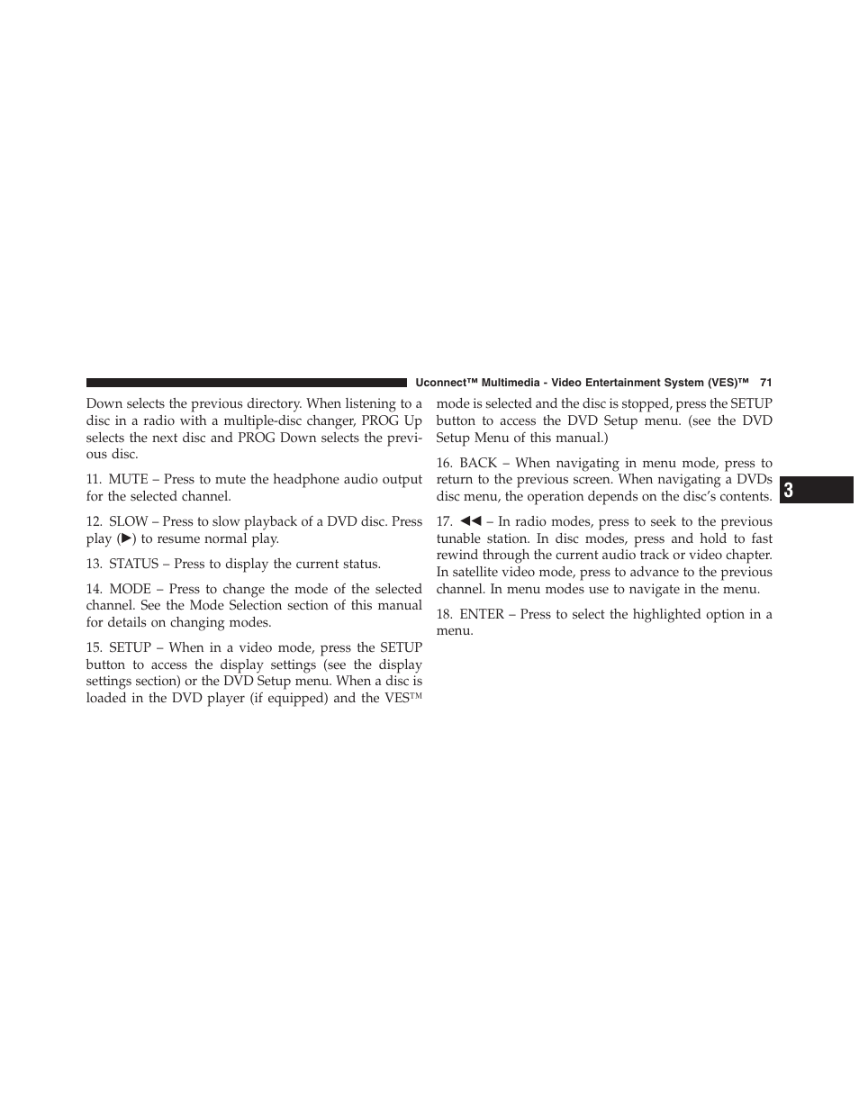 Chrysler Uconnect for Jeep User Manual | Page 72 / 102
