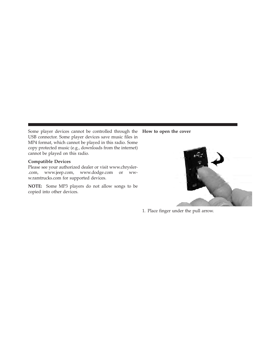 Ram Trucks MEDIA CENTER 730N for Jeep User Manual | Page 114 / 210