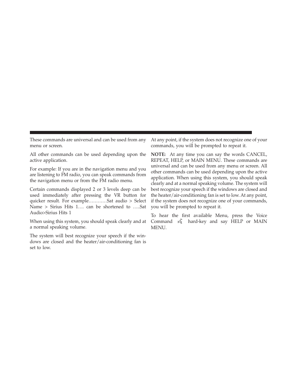 Ram Trucks MEDIA CENTER 730N for Jeep User Manual | Page 120 / 210
