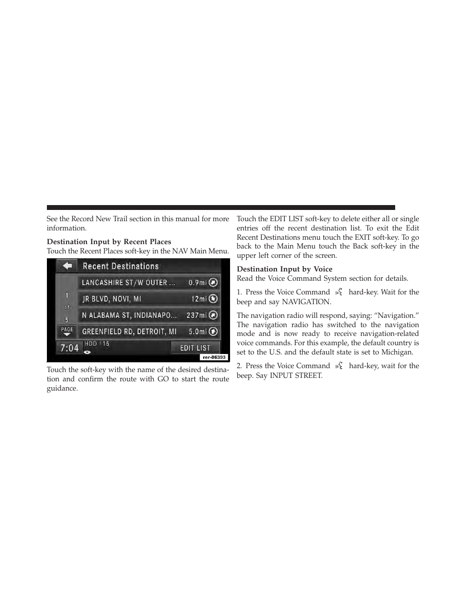 Ram Trucks MEDIA CENTER 730N for Jeep User Manual | Page 158 / 210