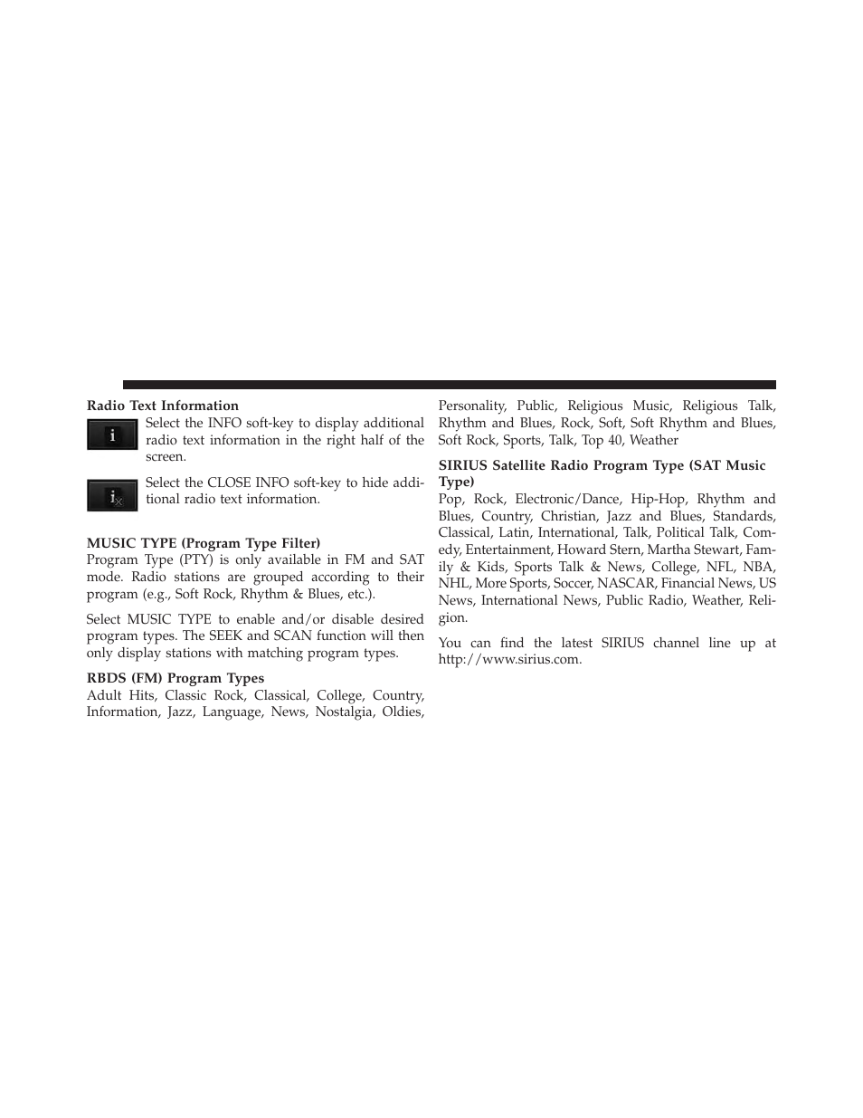 Ram Trucks MEDIA CENTER 730N for Jeep User Manual | Page 49 / 210