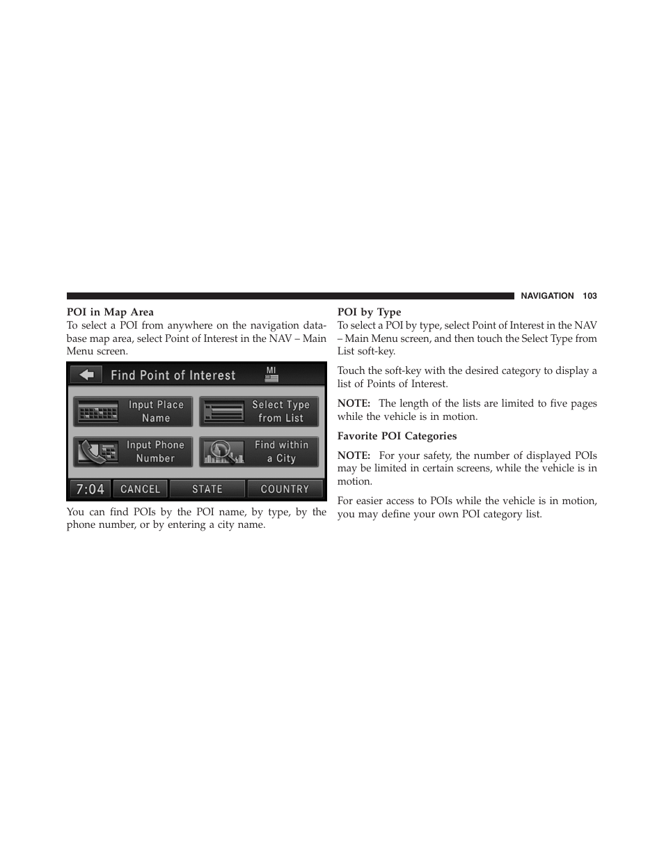 Ram Trucks MEDIA CENTER 730N for Jeep User Manual | Page 114 / 177