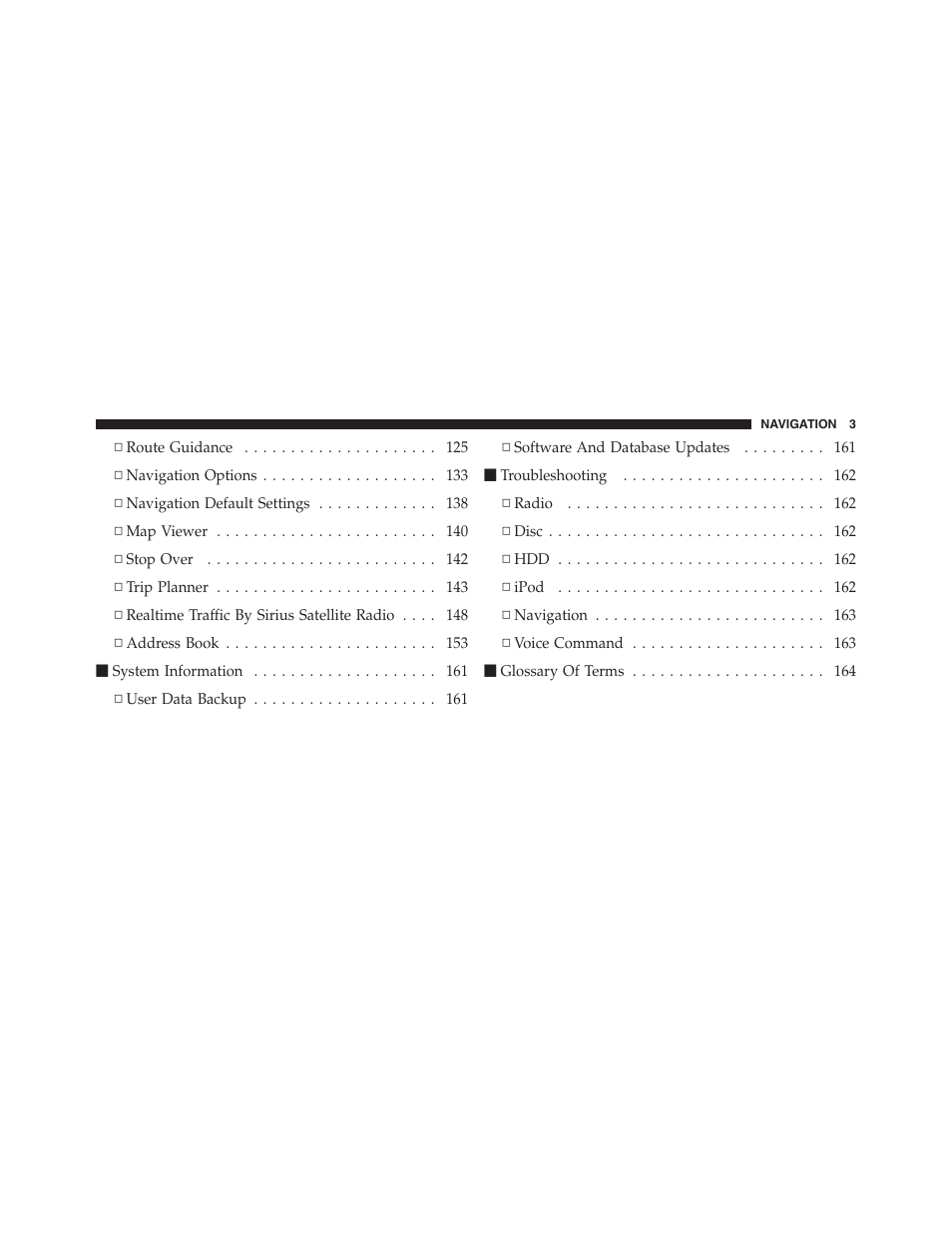 Ram Trucks MEDIA CENTER 730N for Jeep User Manual | Page 14 / 177