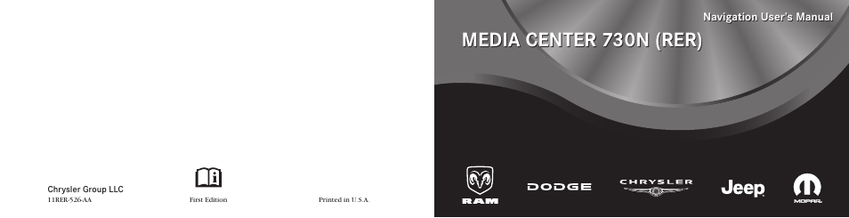 Media center 730n (rer) | Ram Trucks MEDIA CENTER 730N for Jeep User Manual | Page 177 / 177