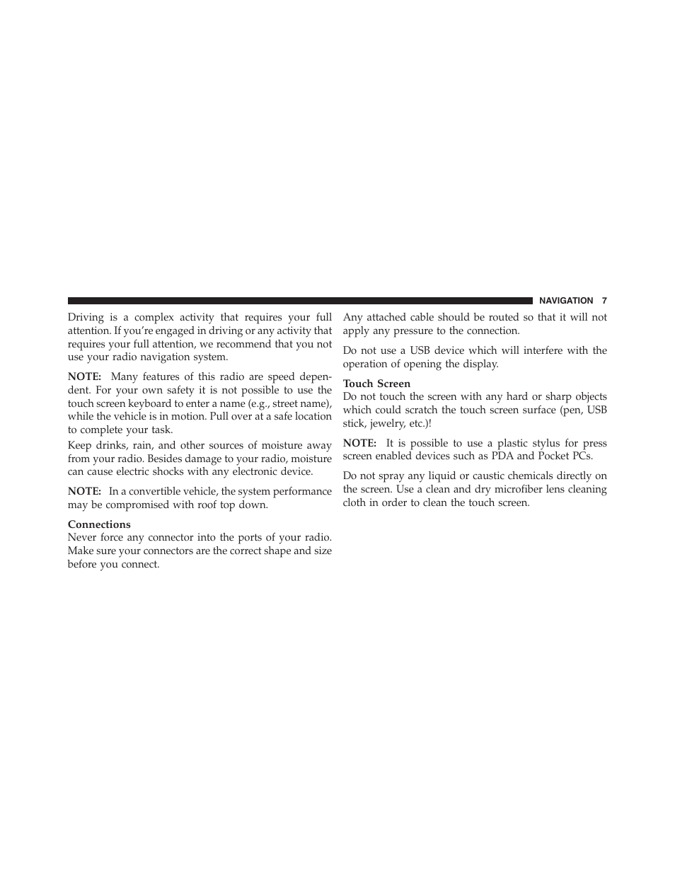 Ram Trucks MEDIA CENTER 730N for Jeep User Manual | Page 18 / 177