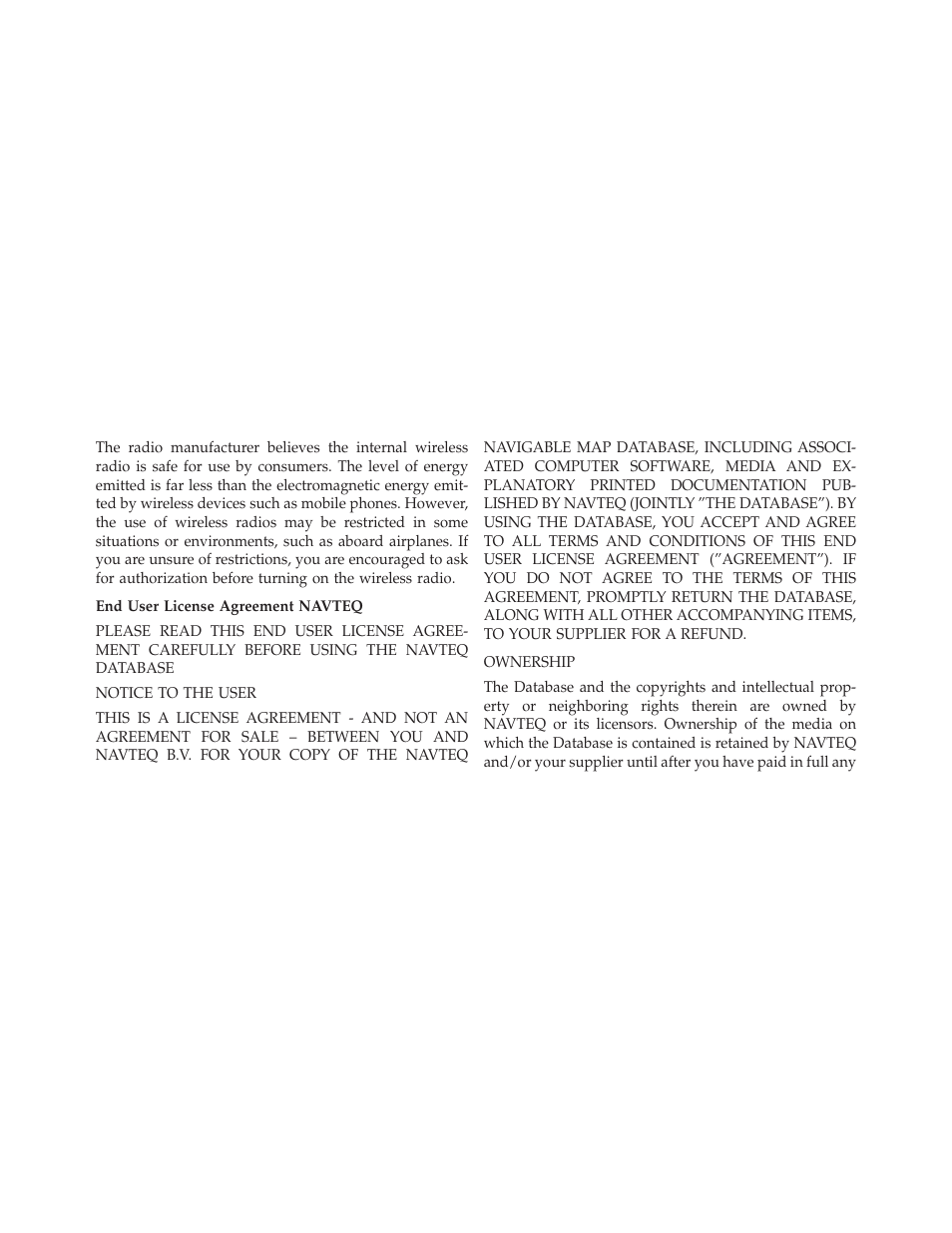 Ram Trucks MEDIA CENTER 730N for Jeep User Manual | Page 4 / 177