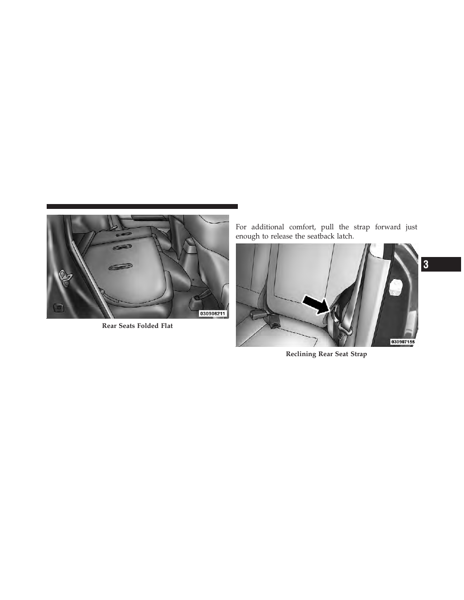 Reclining rear seat — if equipped | Dodge 2011 Caliber - Owner Manual User Manual | Page 145 / 486