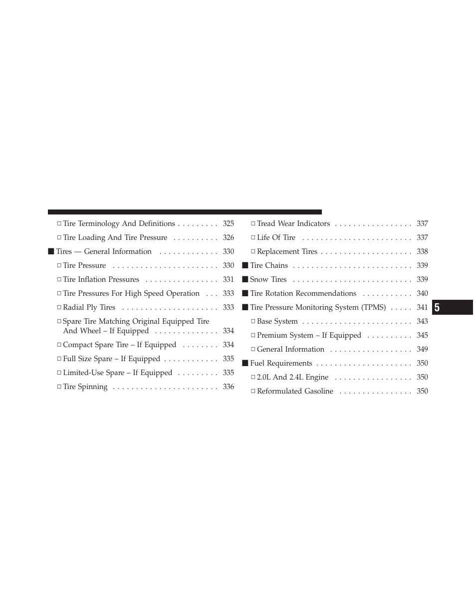 Dodge 2011 Caliber - Owner Manual User Manual | Page 293 / 486