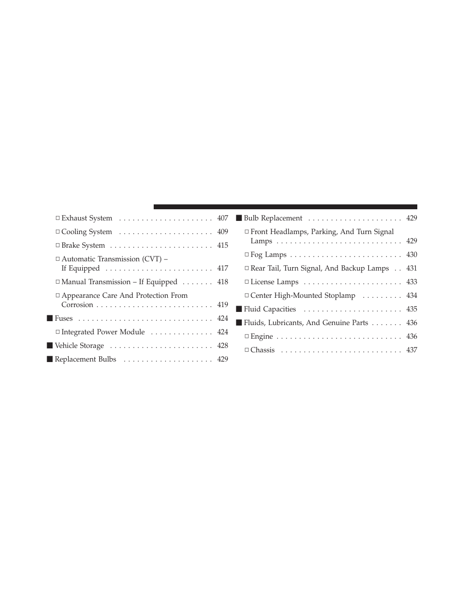 Dodge 2011 Caliber - Owner Manual User Manual | Page 394 / 486