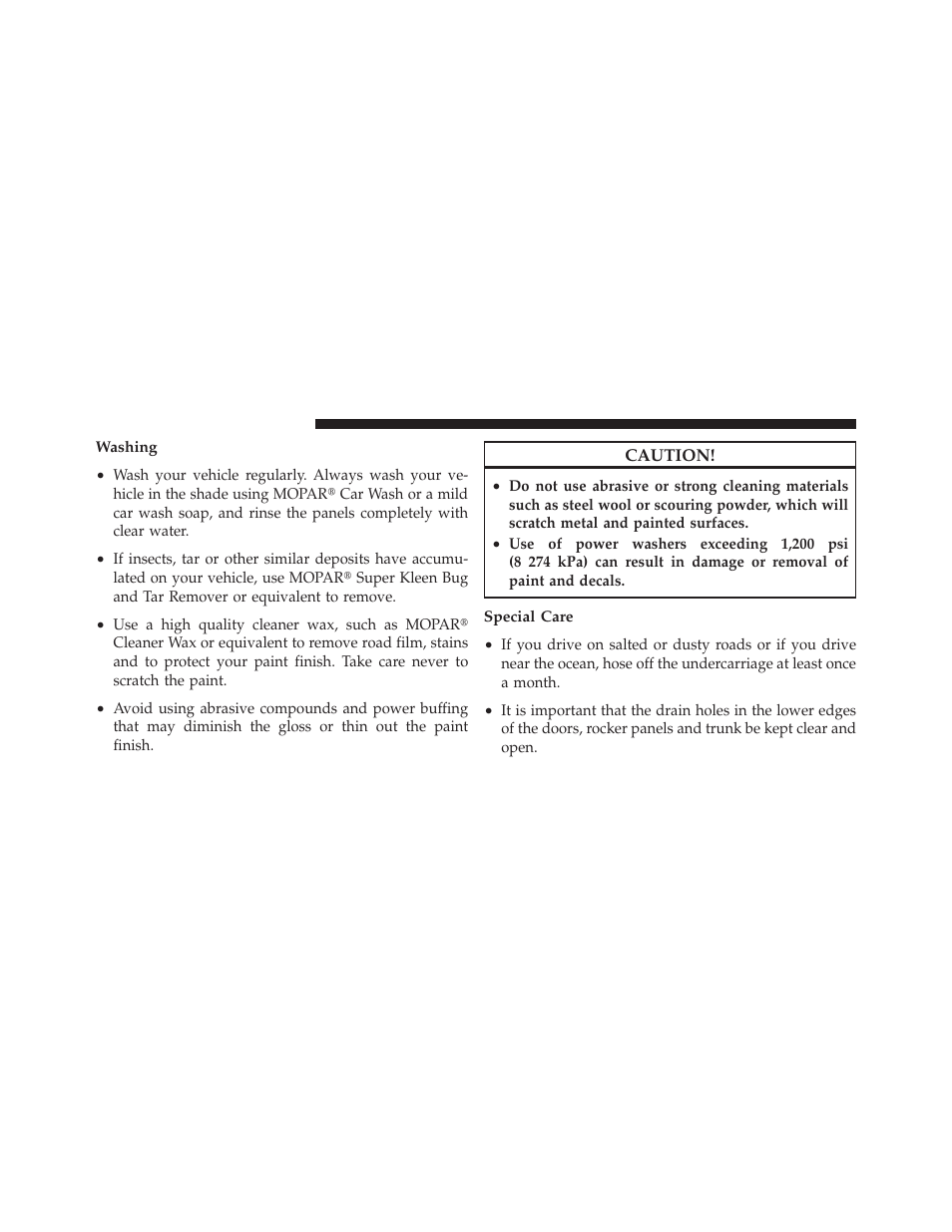 Dodge 2011 Caliber - Owner Manual User Manual | Page 422 / 486