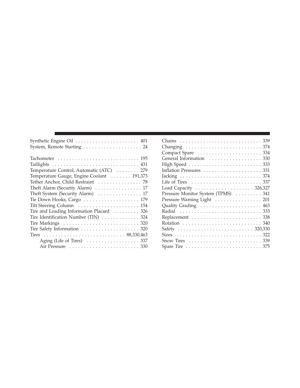 Dodge 2011 Caliber - Owner Manual User Manual | Page 482 / 486