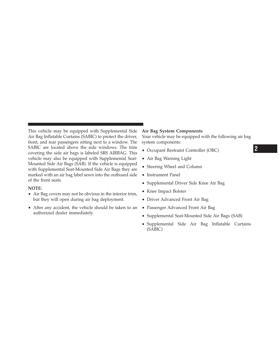 Dodge 2011 Caliber - Owner Manual User Manual | Page 63 / 486