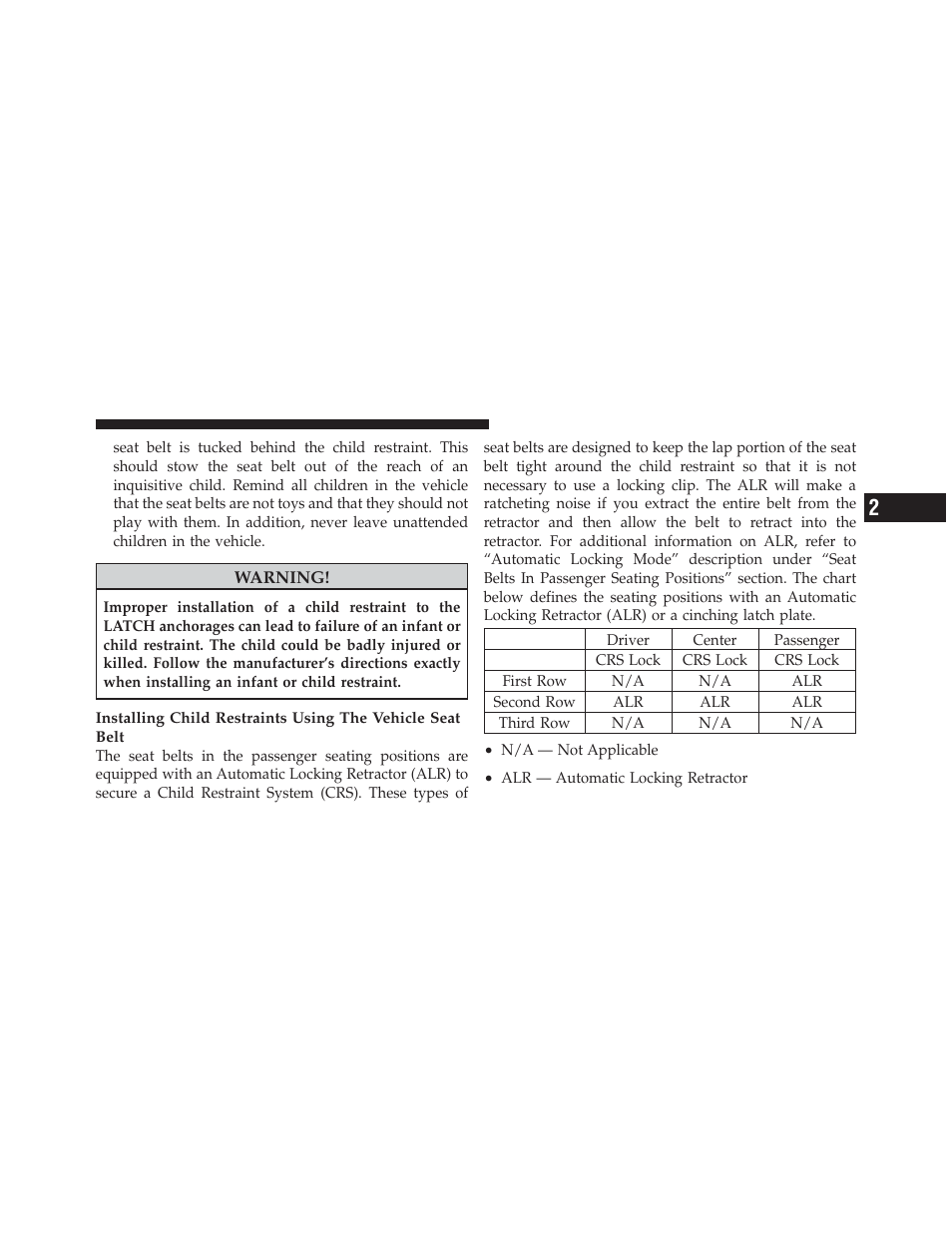 Dodge 2011 Caliber - Owner Manual User Manual | Page 83 / 486