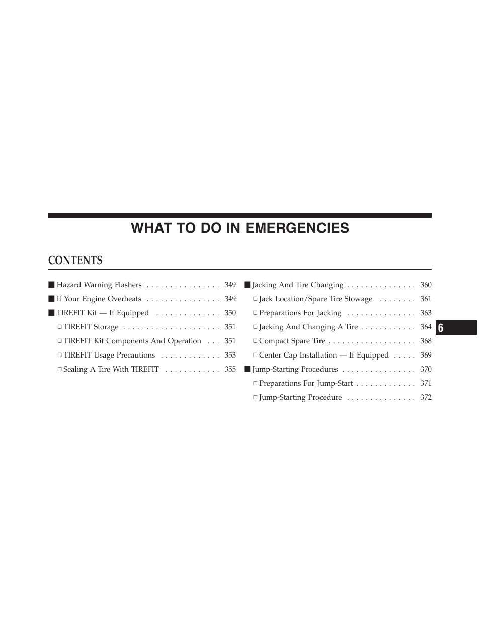 Dodge 2011 Challenger - Owner Manual User Manual | Page 349 / 490