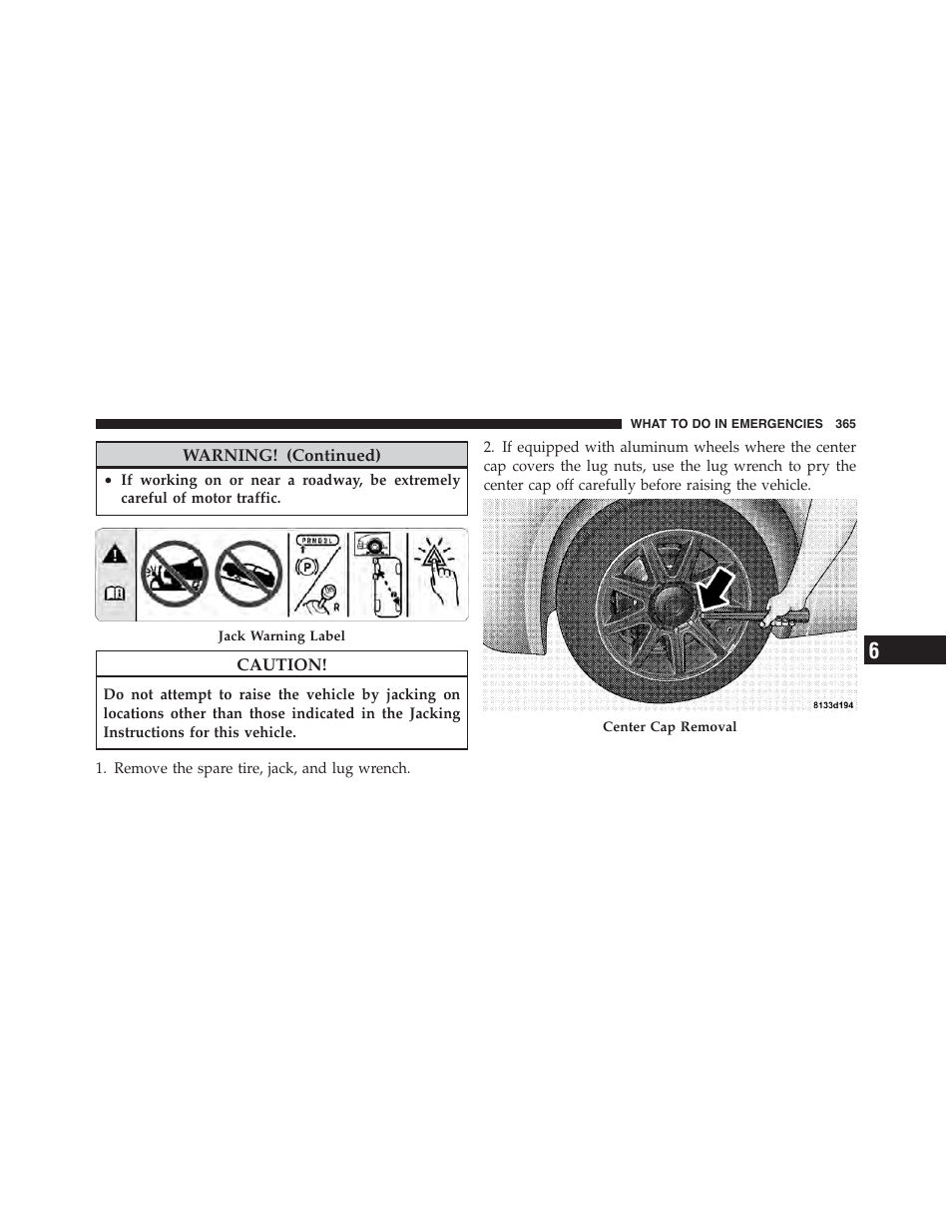 Dodge 2011 Challenger - Owner Manual User Manual | Page 367 / 490