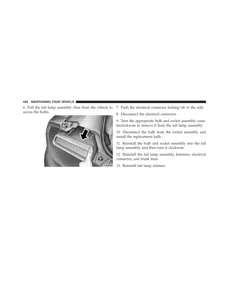 Dodge 2011 Challenger - Owner Manual User Manual | Page 432 / 490