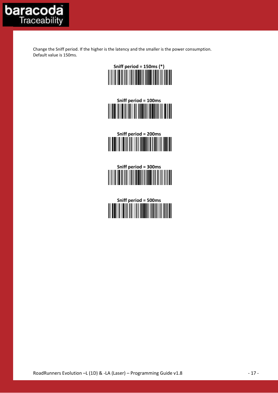 Baracoda BLUETOOTH LA (LASER) User Manual | Page 17 / 49